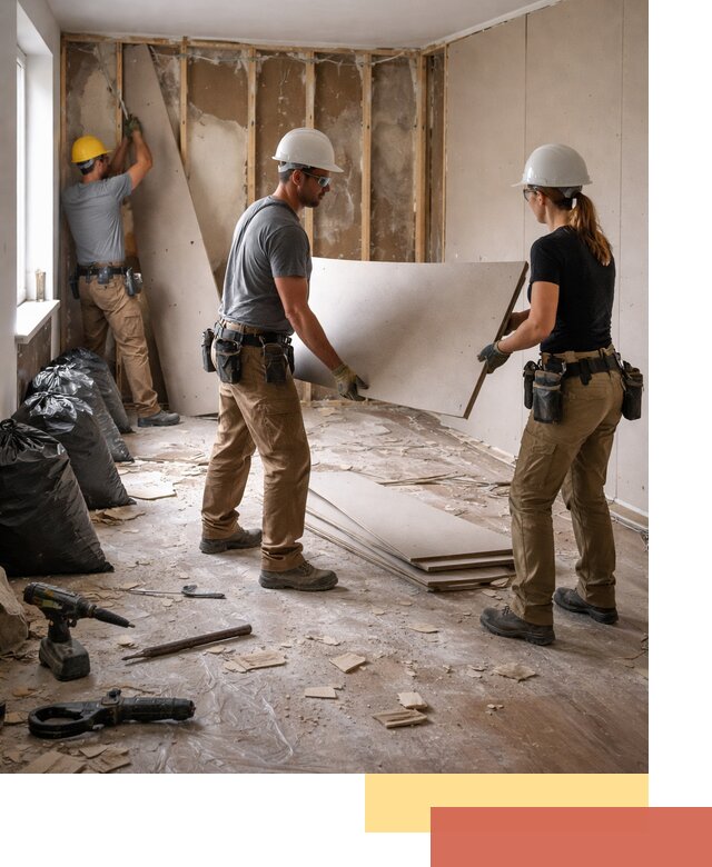 Демонтаж стеновых панелей в Кызыле быстро и аккуратно