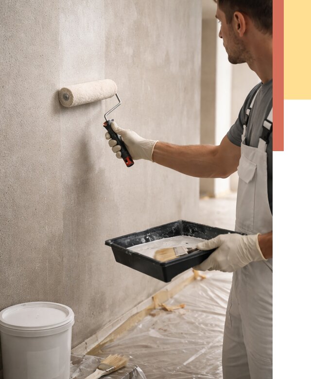 Грунтовка стен в Кызыле от 2282 руб. м2 — быстро, недорого, с материалом | ОТДЕЛОЧНИК-Кзл