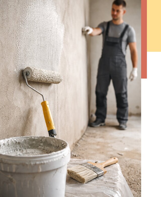 Нанесение бетоноконтакта на стены в Кызыле от 4356 руб. быстро и недорого | ОТДЕЛОЧНИК-Кзл