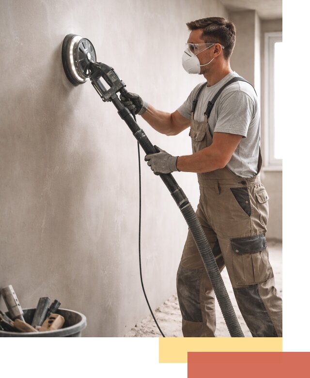 Профессиональная шлифовка стен в Кызыле быстро и качественно