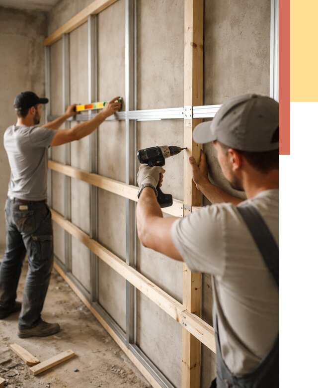 Устройство обрешетки под панели в Кызыле от 2178 руб. — монтаж под ключ | ОТДЕЛОЧНИК-Кзл