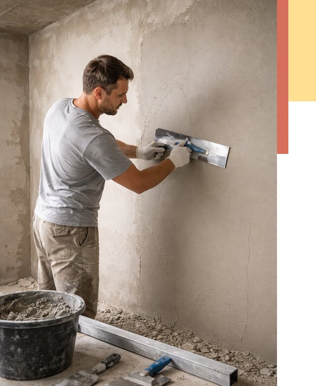 Штукатурка стен без маяков в Кызыле от 7467 руб/м2 — услуги и цена | ОТДЕЛОЧНИК-Кзл