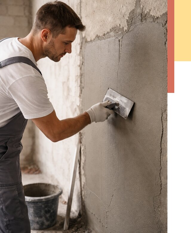 Штукатурка стен под плитку в Кызыле от 4356 руб./м2 — выравнивание под плитку | ОТДЕЛОЧНИК-Кзл