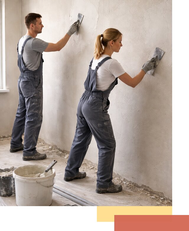 Штукатурка стен под обои в Кызыле профессионально и быстро