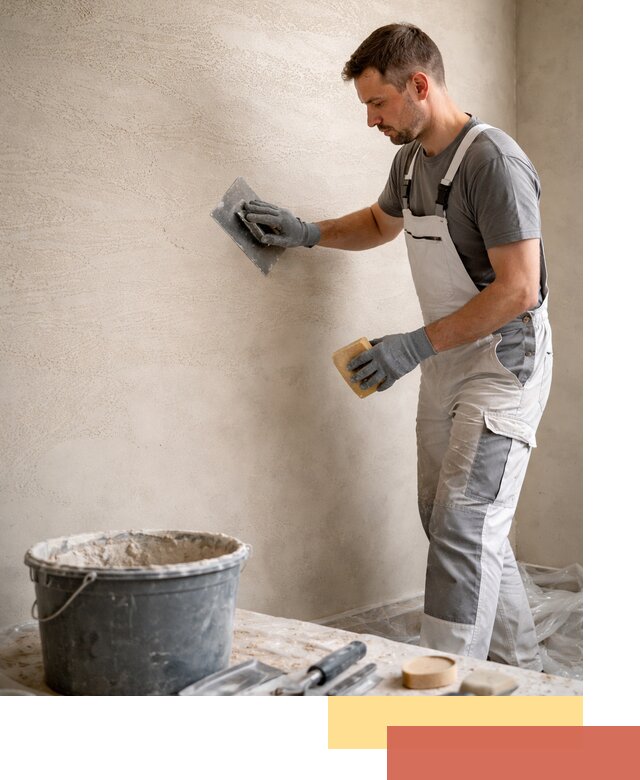 Декоративная штукатурка травертин в Кызыле для стен и потолков