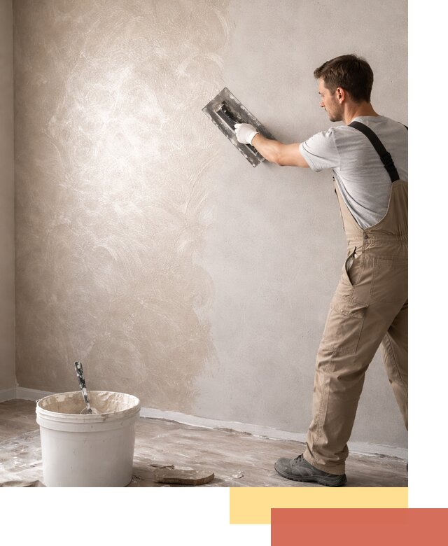 Декоративная штукатурка «Мокрый шелк» под ключ в Кызыле