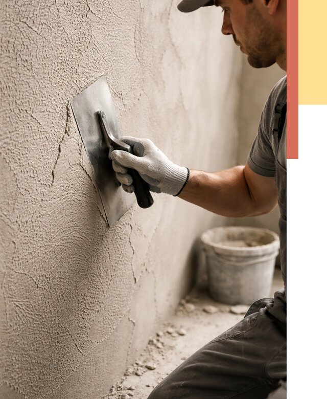 Структурная штукатурка стен в Кызыле от 4667 руб. под ключ | ОТДЕЛОЧНИК-Кзл