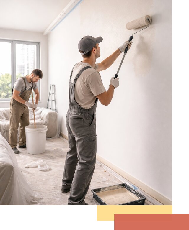 Покраска стен в офисе в Кызыле — быстрый и качественный ремонт