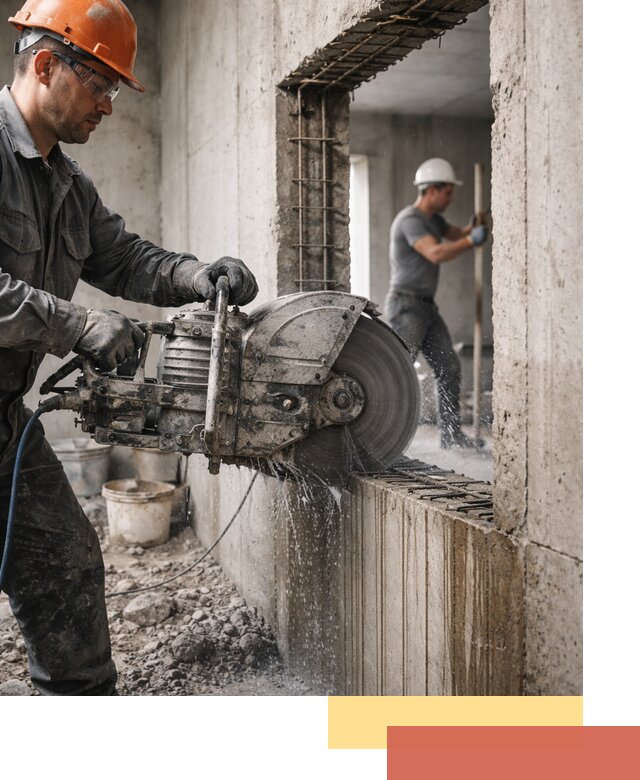 Алмазная резка проемов в Кызыле быстро и точно