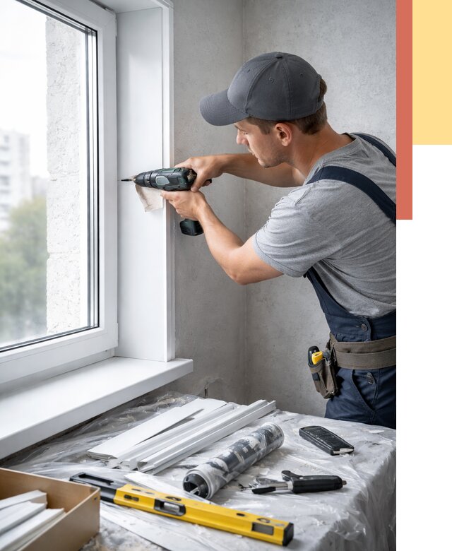 Установка пластиковых откосов в Кызыле от 2333 руб. | ОТДЕЛОЧНИК-Кзл монтаж, быстро и недорого