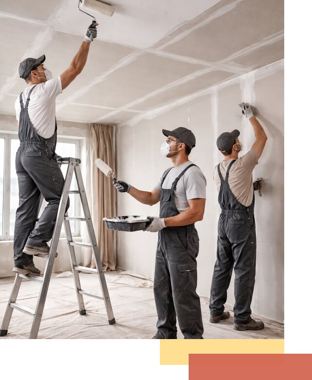 Покраска потолка из гипсокартона в Кызыле качественно и недорого