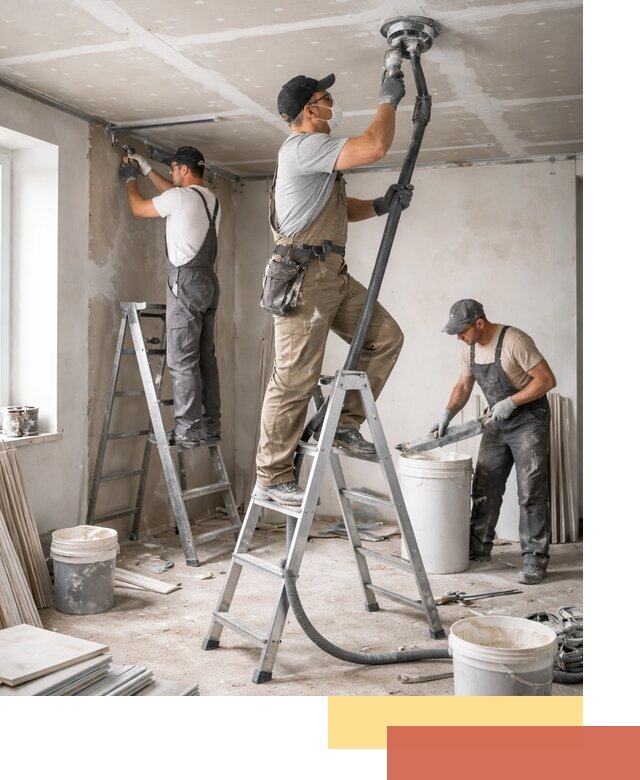 Ремонт потолка из гипсокартона в Кызыле: быстрый и качественный монтаж