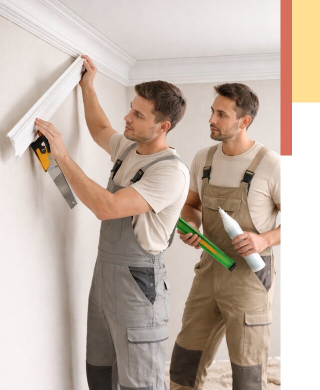 Монтаж потолочного плинтуса в Кызыле от 2385 руб. — быстро и недорого | ОТДЕЛОЧНИК-Кзл